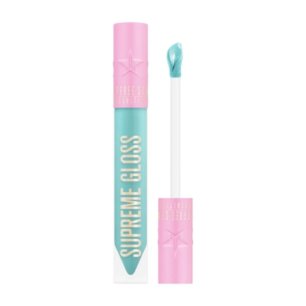 Jeffree Star Aqua Tiffany Blue Lip Gloss Glossed In Paradise Supreme Gloss
